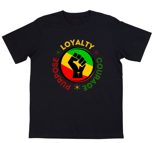 Black Heritage Shield Tee