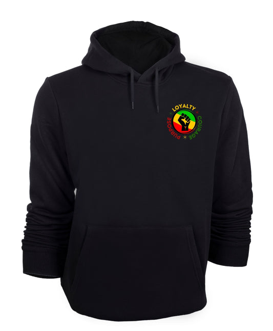 Black Heritage Shield Hoodie